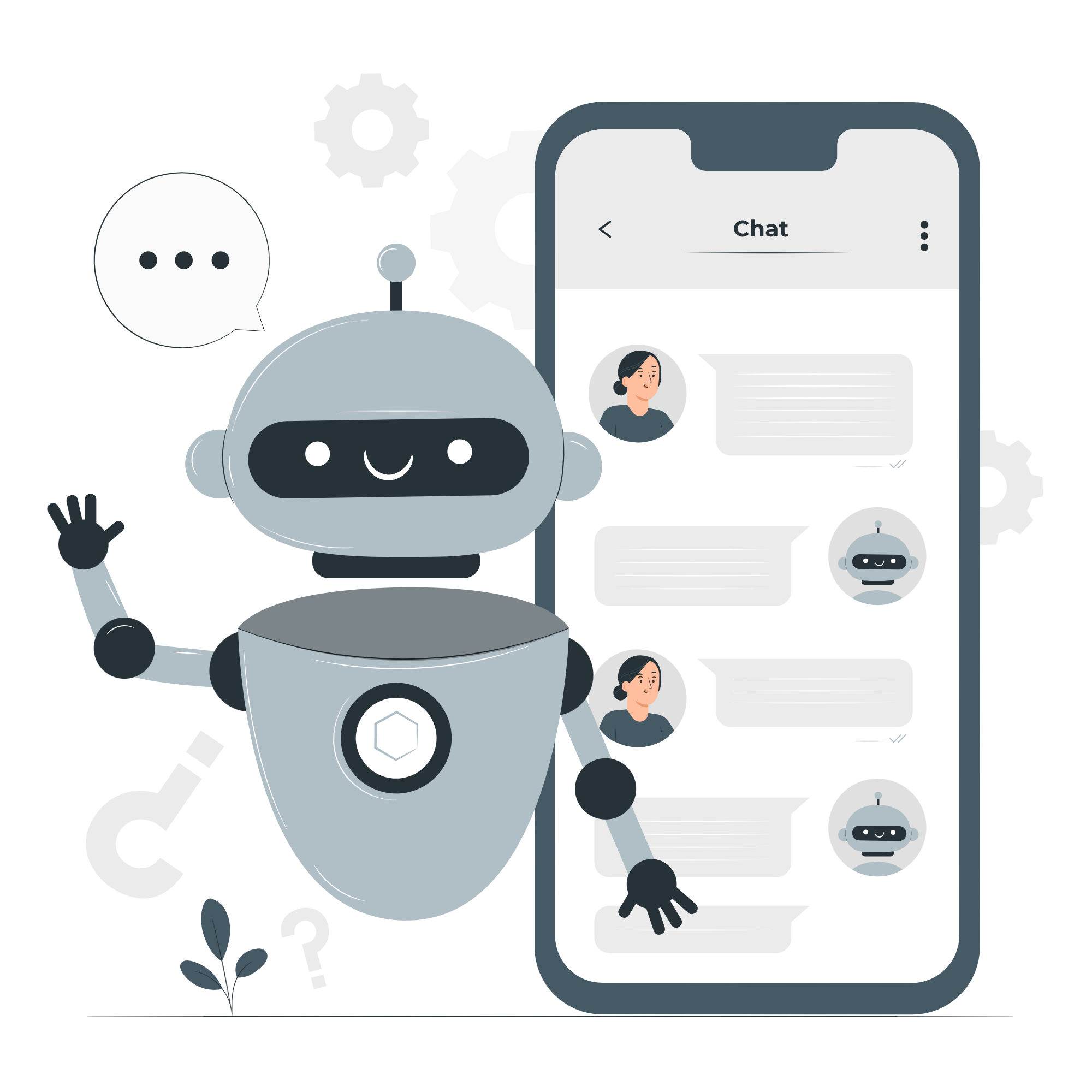 Porque o atendimento do S_CHAT é mais humano?